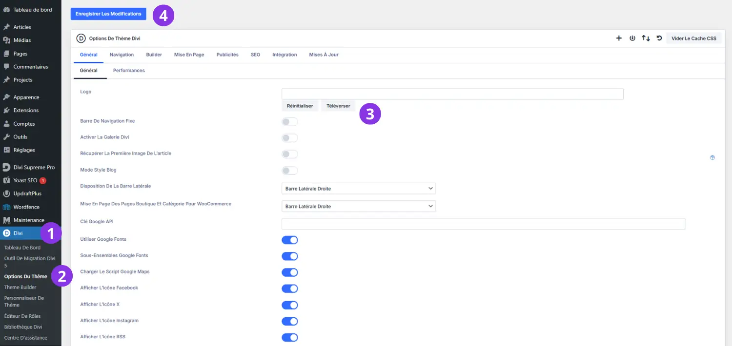 changer-logo-divi Options pour changer le logo d'un site avec Divi