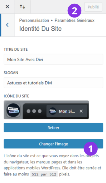Changer un favicon